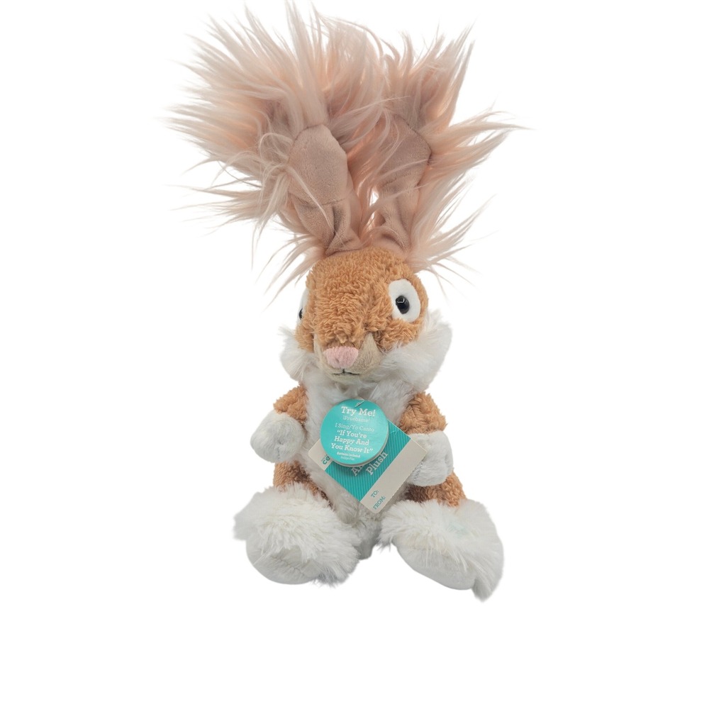 Dan Dee Easter Animated Bunny Plush Way To Celebrate Sings Happy And You Know It